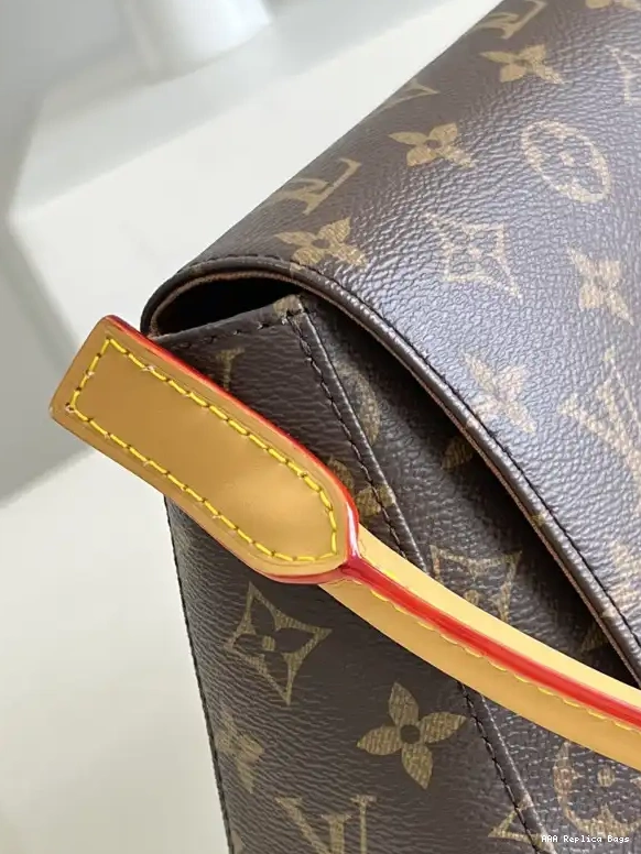 Aaa replica ru Vuitton looping Louis bag-24x21x9cm 0615